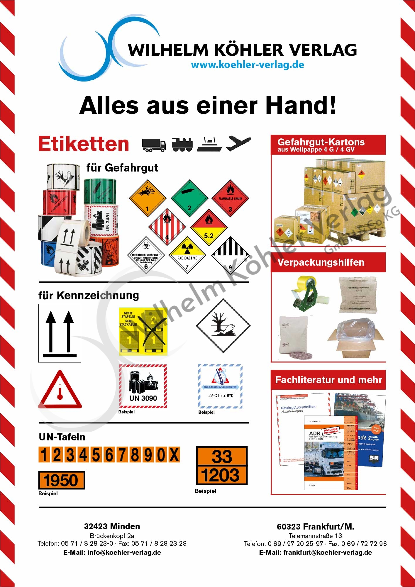 Broschüre "Alles aus einer Hand"                                                