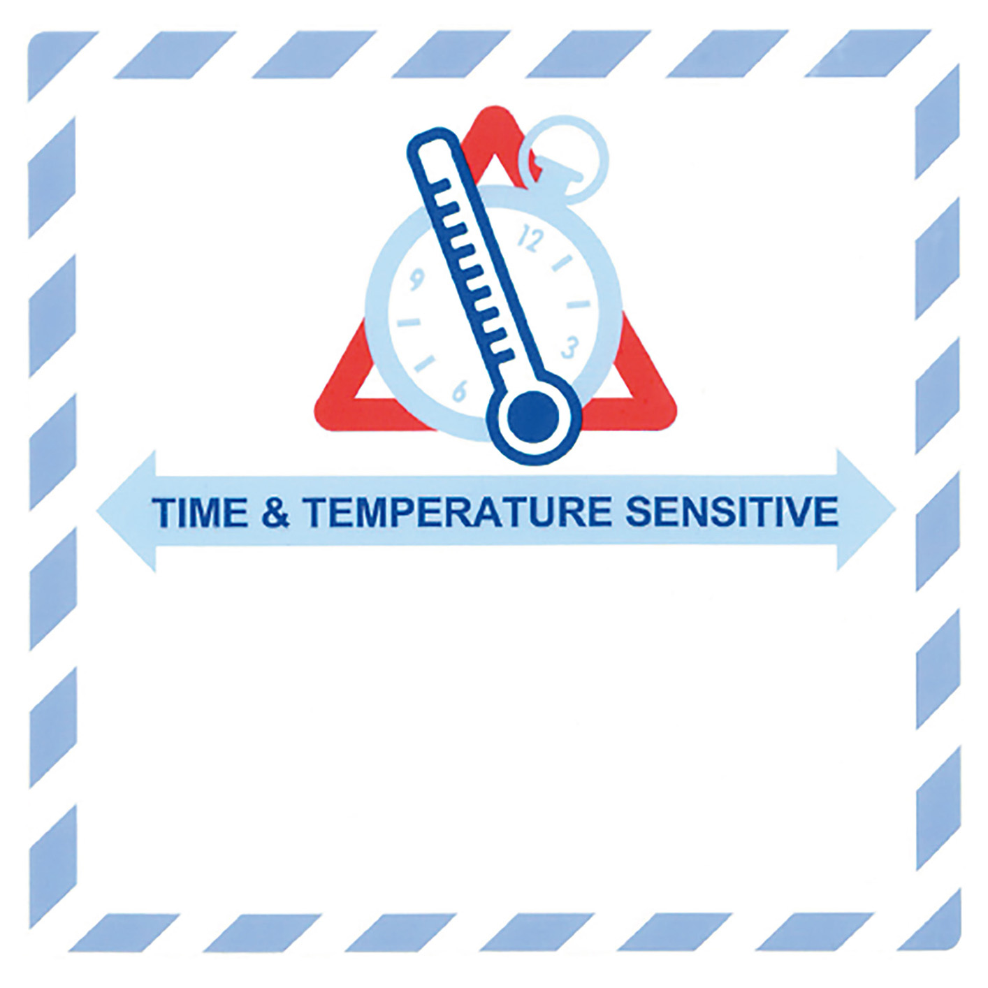 "Time & Temperature Sensitive" neutral                                          