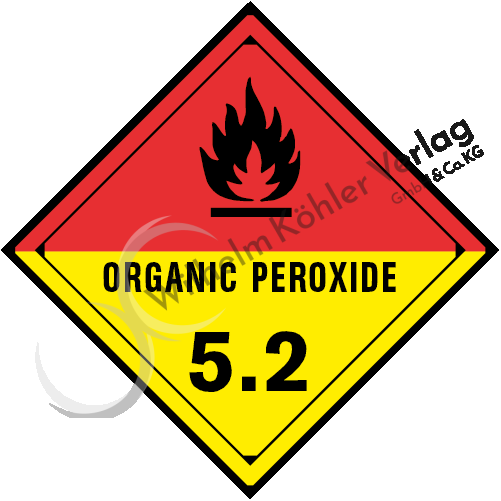 ORGANIC PEROXIDE - Klasse 5.2                                                   