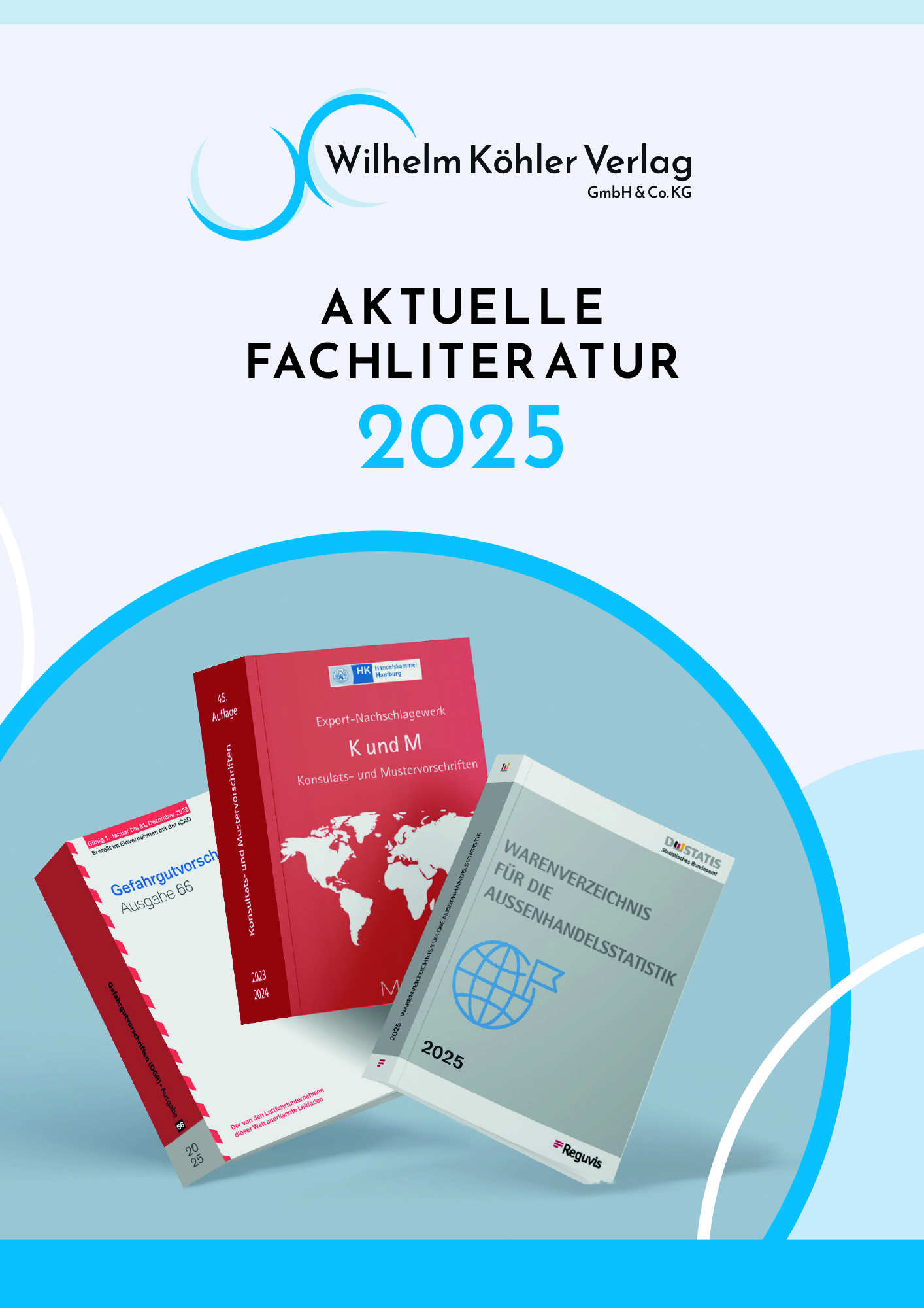 Broschüre "Fachliteratur 2025" (kostenlos)                                      